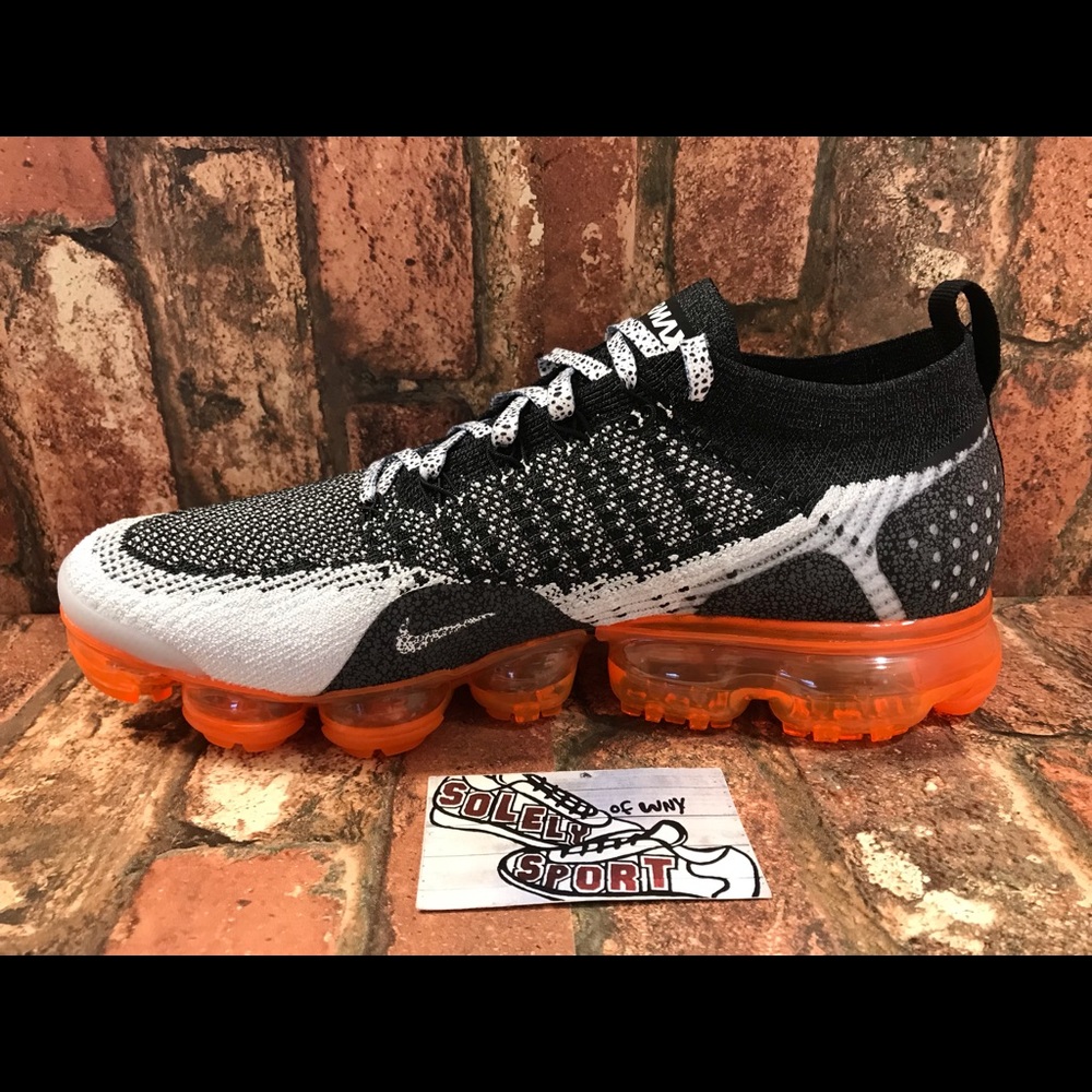 NEW Nike Air Vapormax Flyknit 2 Safari Black 720 - Picture 7 of 8